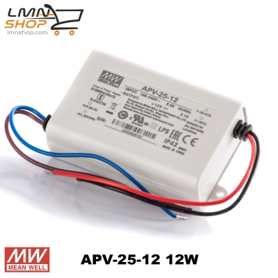 Netzteil LED Mean Well APV-25-12 25W/12V IP42