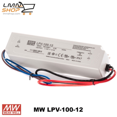 Netzteil LED Mean Well LPV-100-12 100W/12V IP67